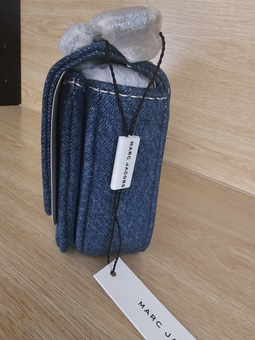 Marc Jacobs Denim Sequin Floral Crossbody Bag - Picture 3 of 14